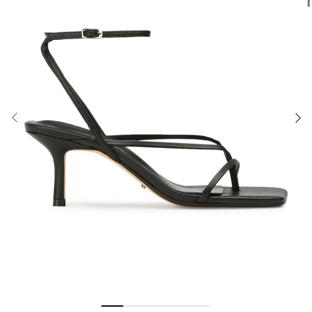 Tony Bianco Black Strappy Heels